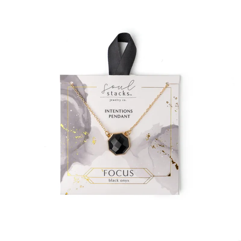 Focus Pendant Black Onyx Focus Pendant Black Onyx