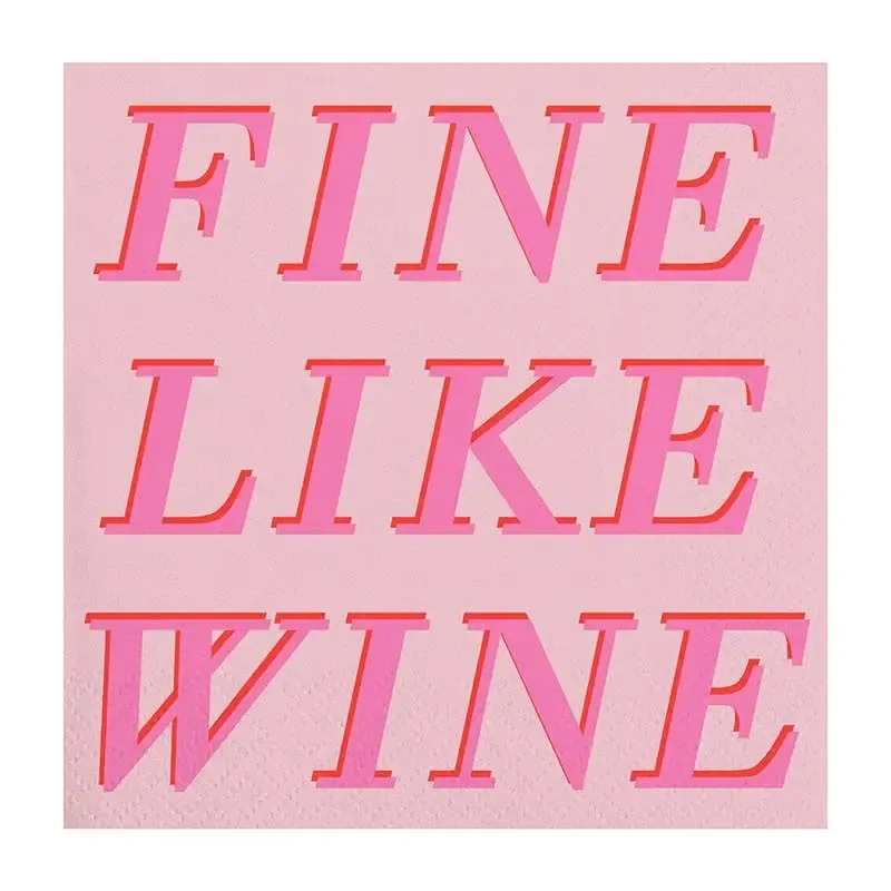 Fine Like Wine… Napkins