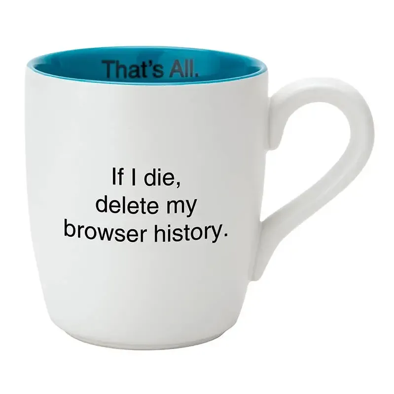 Browser History Mug
