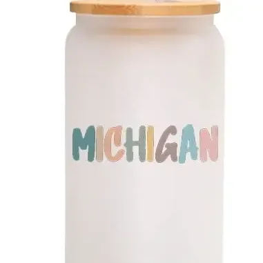 Frosted MI Pastel Glass