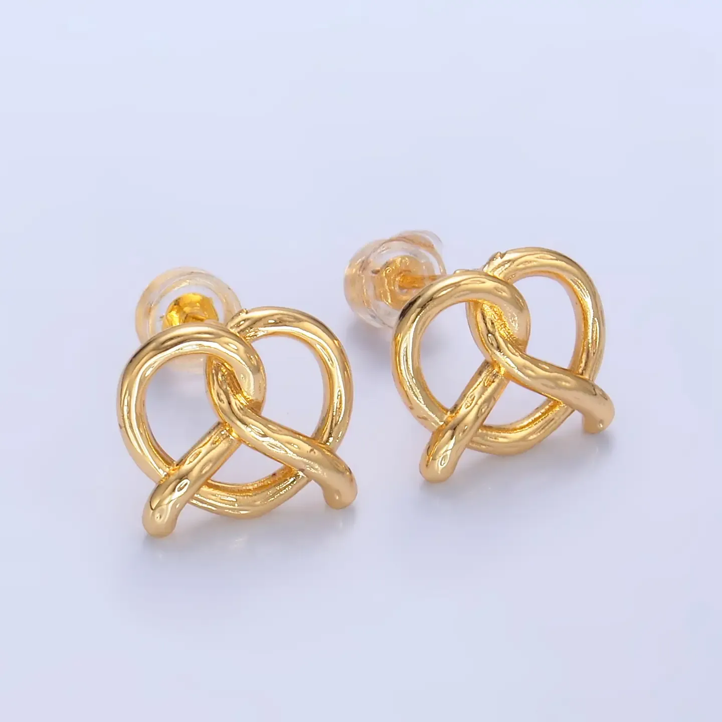 Pretzel Earrings
