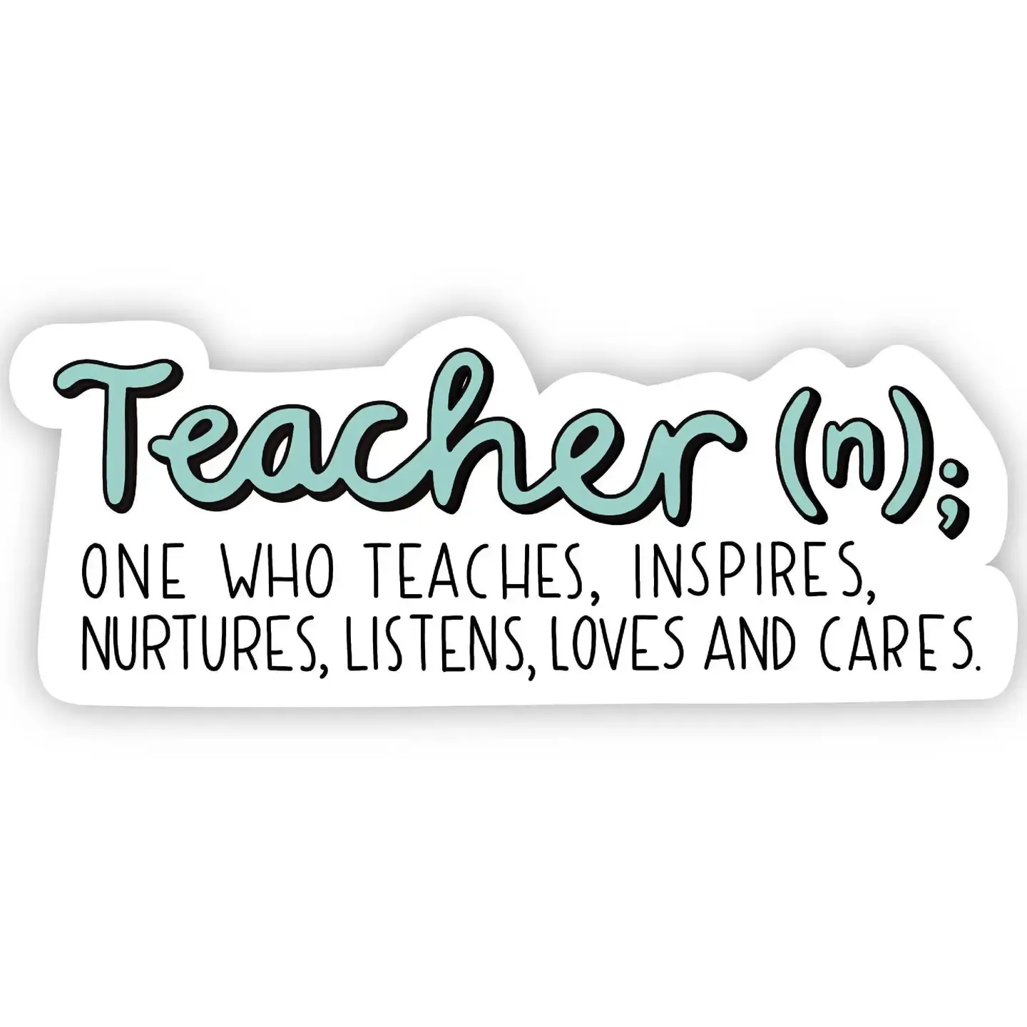 One Who Teaches Sticker