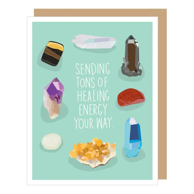 Sending Healing Energy Card