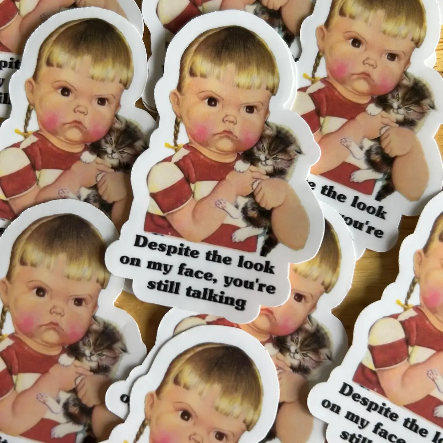 Still Talking Sticker