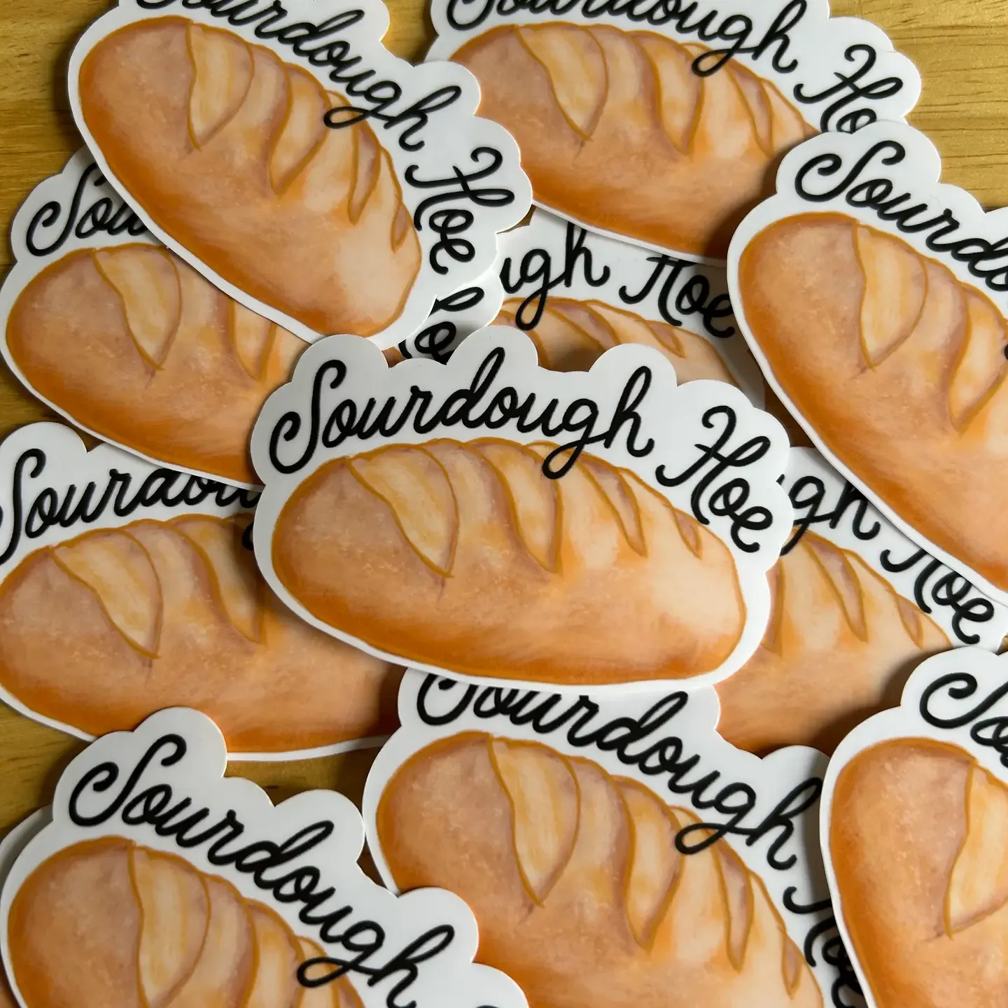 Sourdough Hoe Sticker