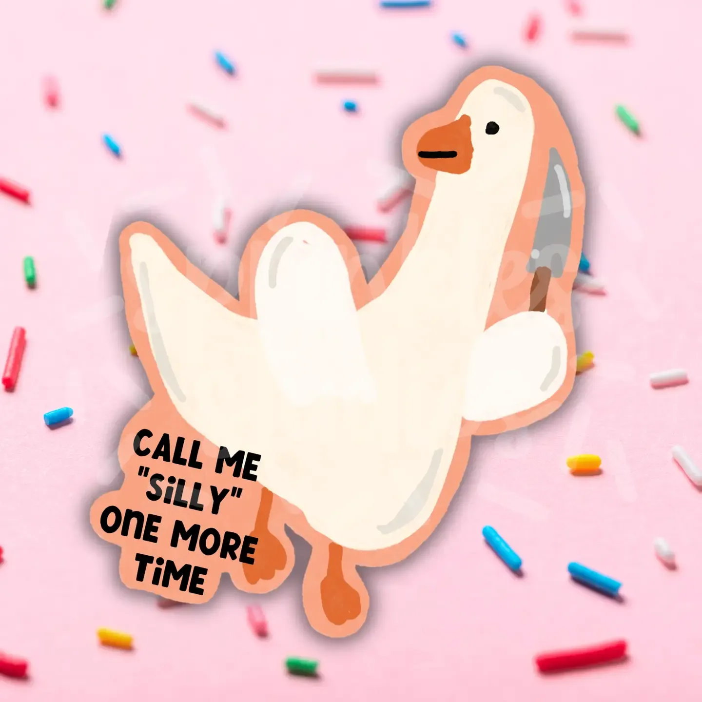Call Me Silly Sticker