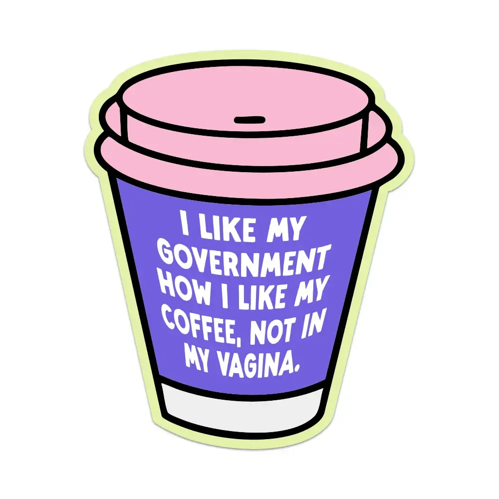 I Like My Gov&#39;t Sticker