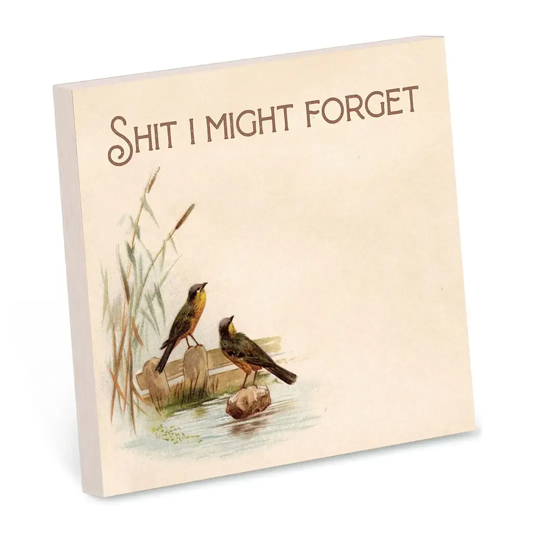 Shit I Might Forget Sticky Note