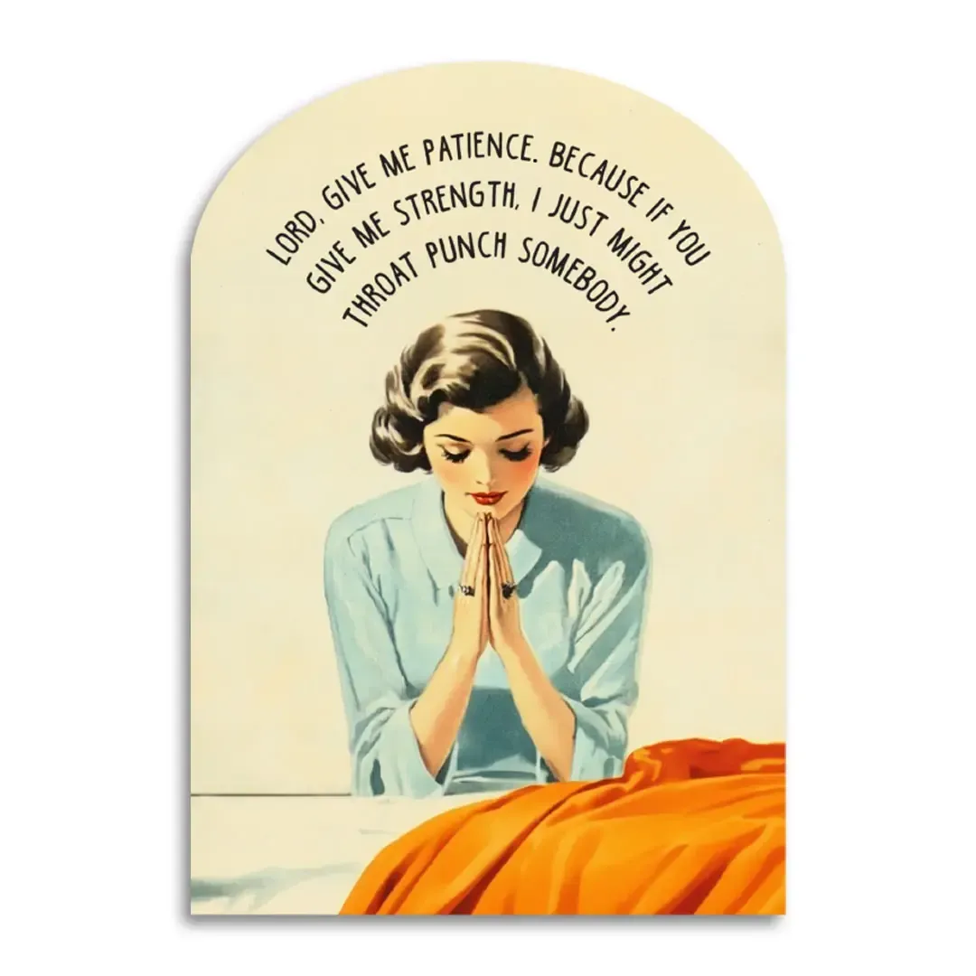 Lord, give me Patience Card