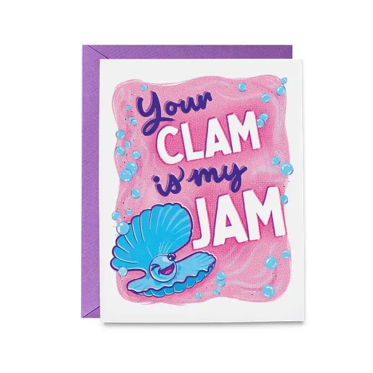 Naughty Clam Card Naughty Clam Card
