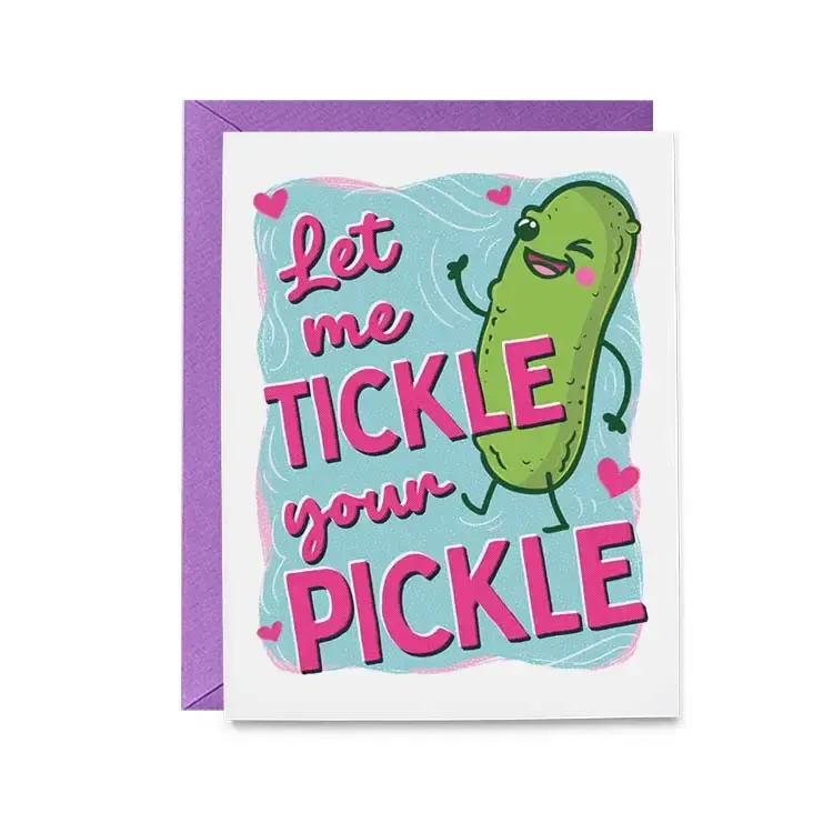 Naughty Pickle Card