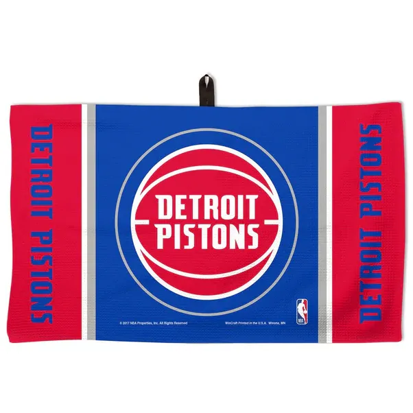 Detroit Pistons Waffle Golf Towel Detroit Pistons Waffle Golf Towel