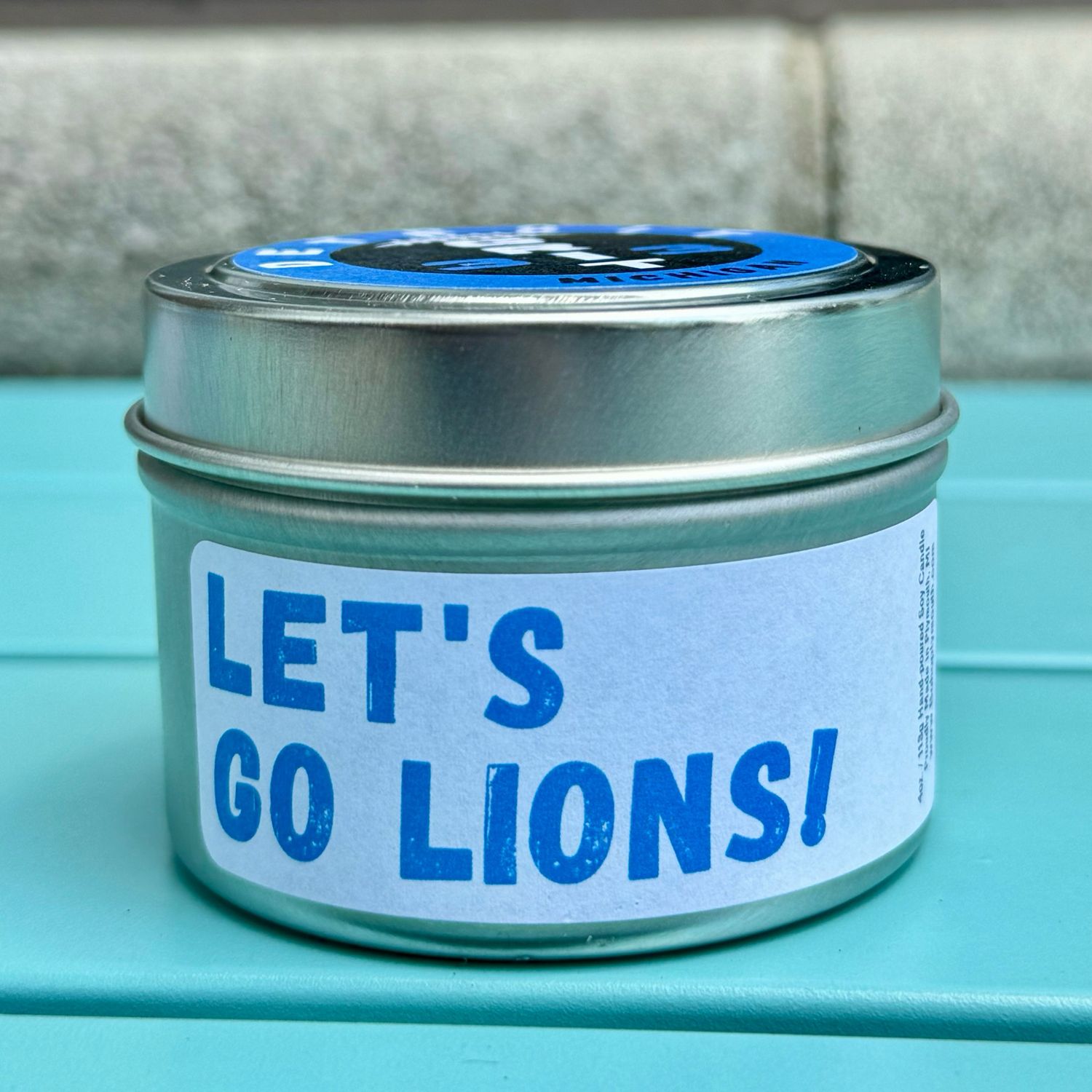 Grit Candle: Lets go Lions Grit Candle: Lets go Lions