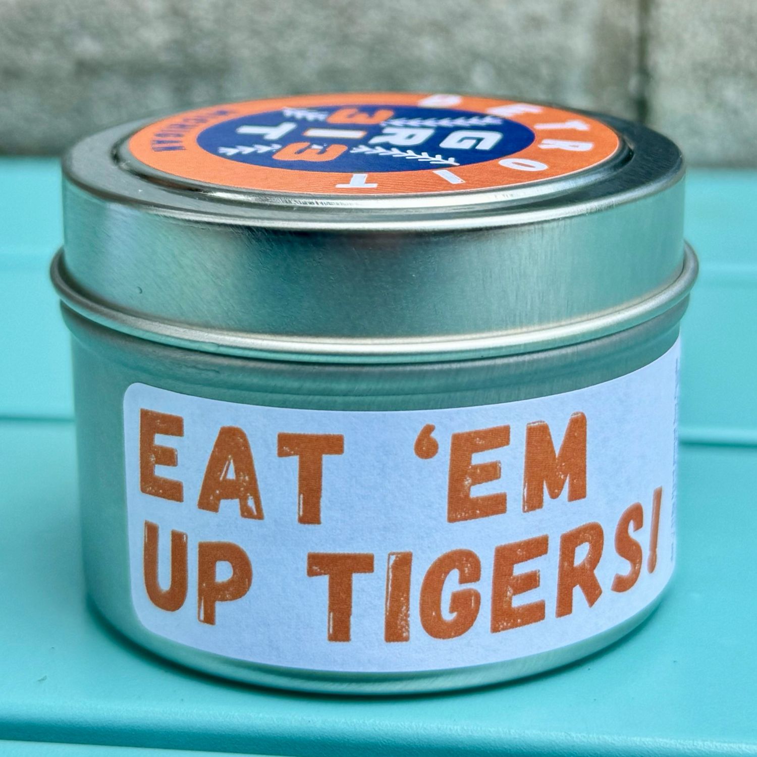 Grit Candle:  Eat Em&#39; Up Tigers!