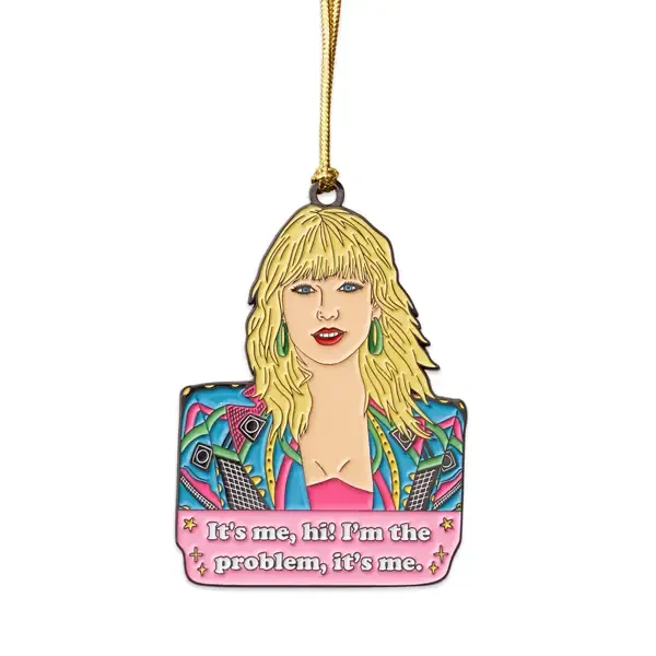 Taylor Enamel Ornament