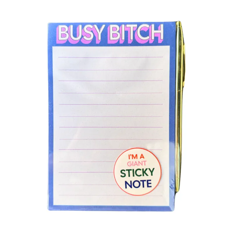 Busy Bitch Notepad