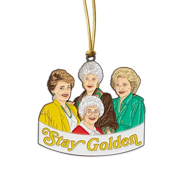 Golden Girls Enamal Ornament