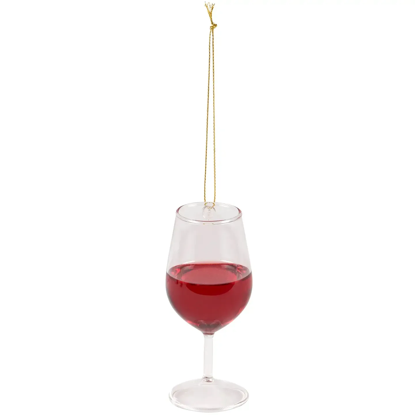 Glass Red Wine Ornament Glass Red Wine Ornament