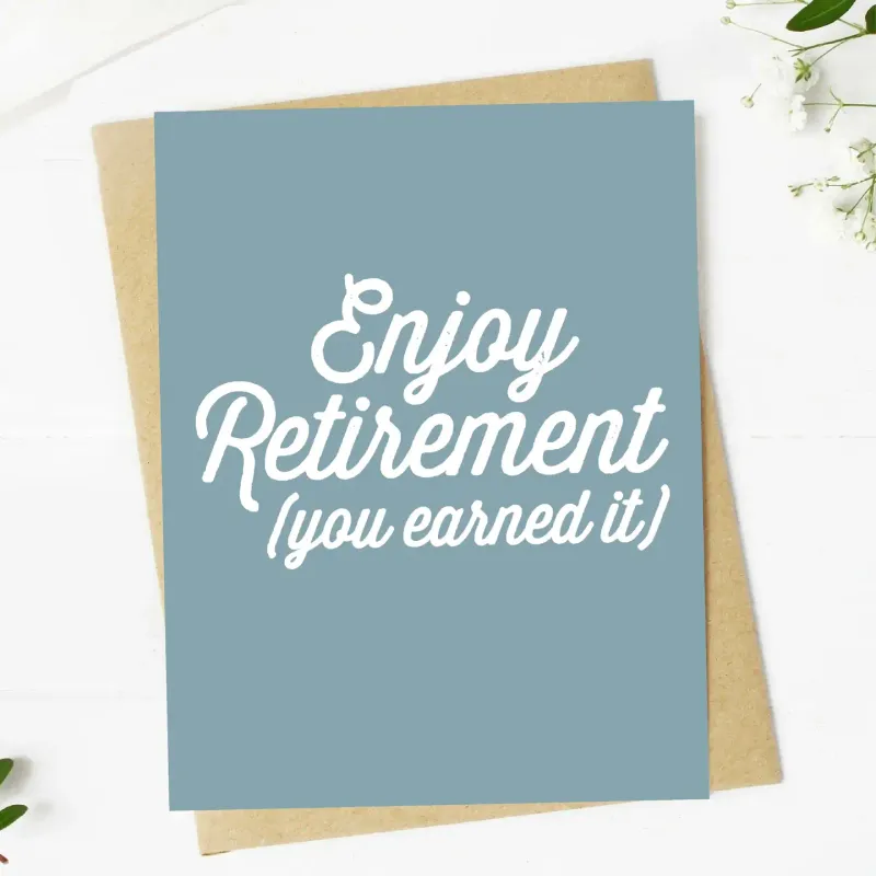 Enjoy Retirement Card