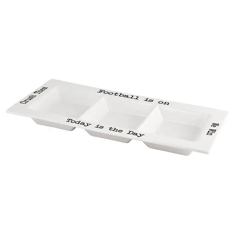 Football Condiment Platter