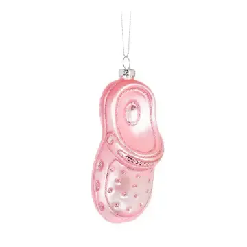Pink Croc&#39;ish Ornament