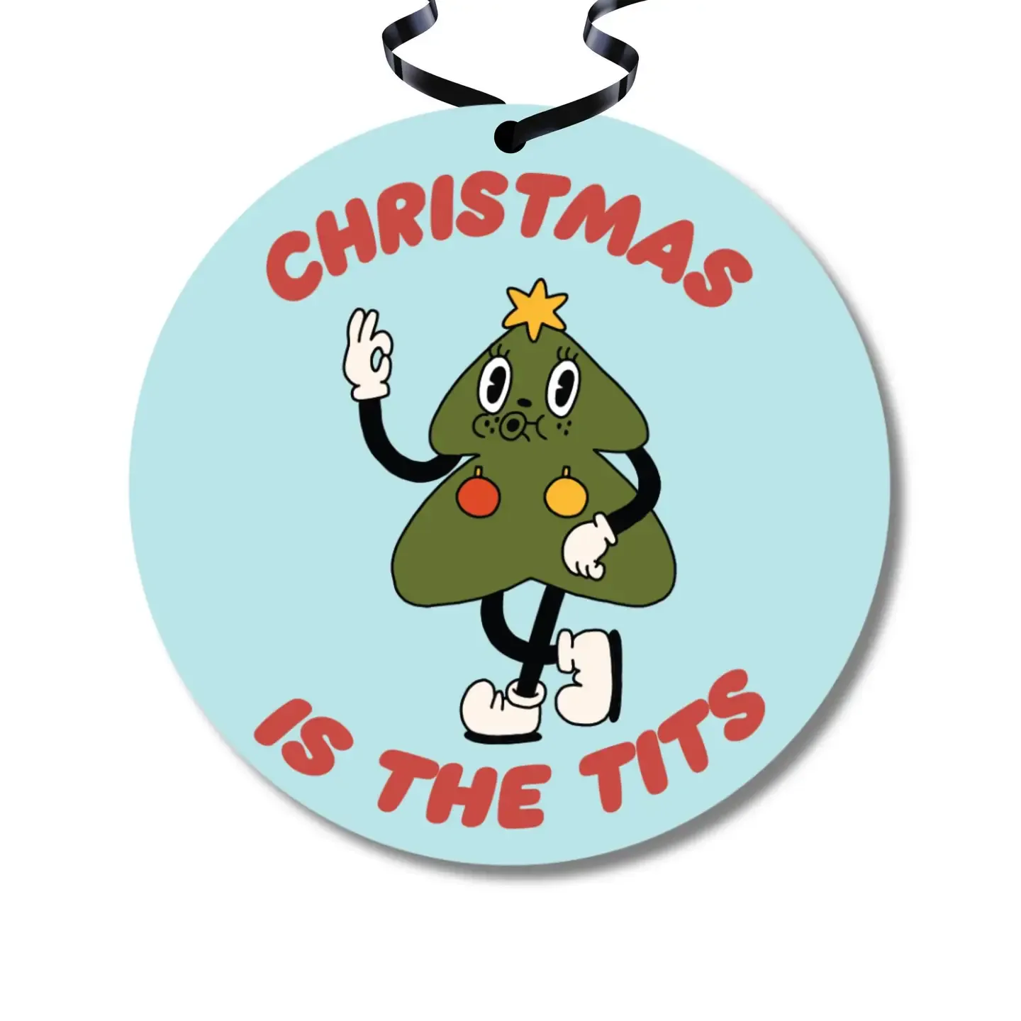 Christmas is the Tits Ornament 