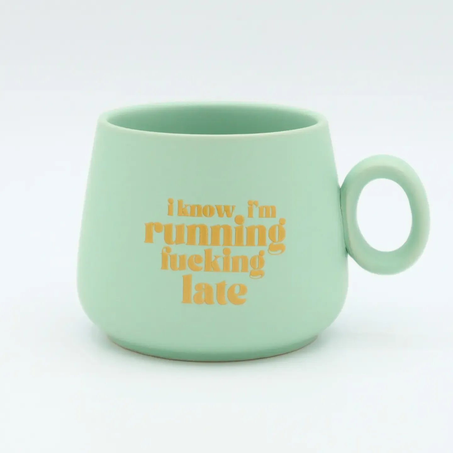 Running Late Mug
