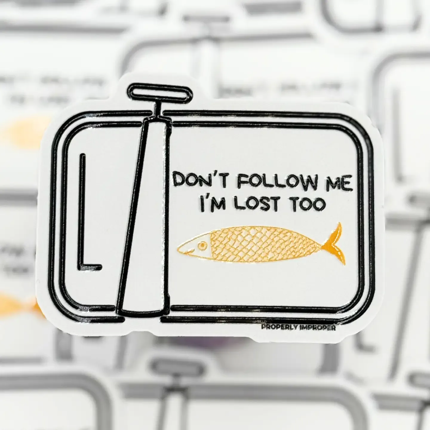 Don&#39;t Follow Me Sticker
