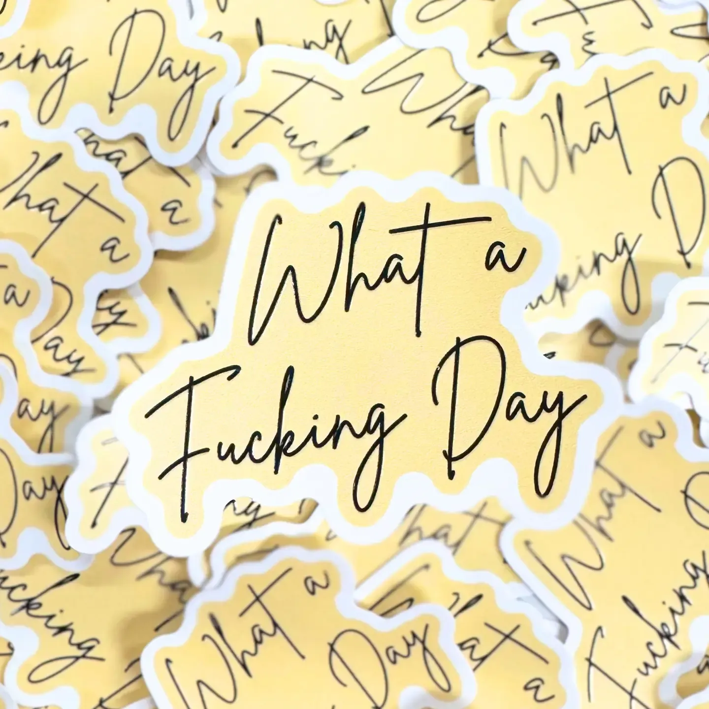 What a Fucking Day Sticker