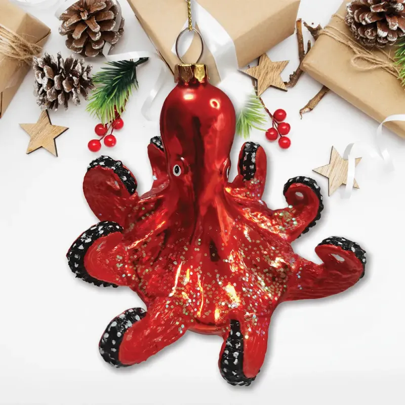Pacific Octopus Ornament 