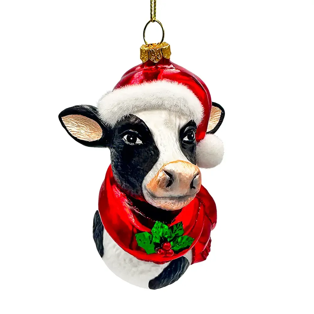 Festive Cow Ornament Festive Cow Ornament