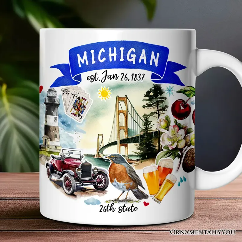 Michigan Landmark Mug