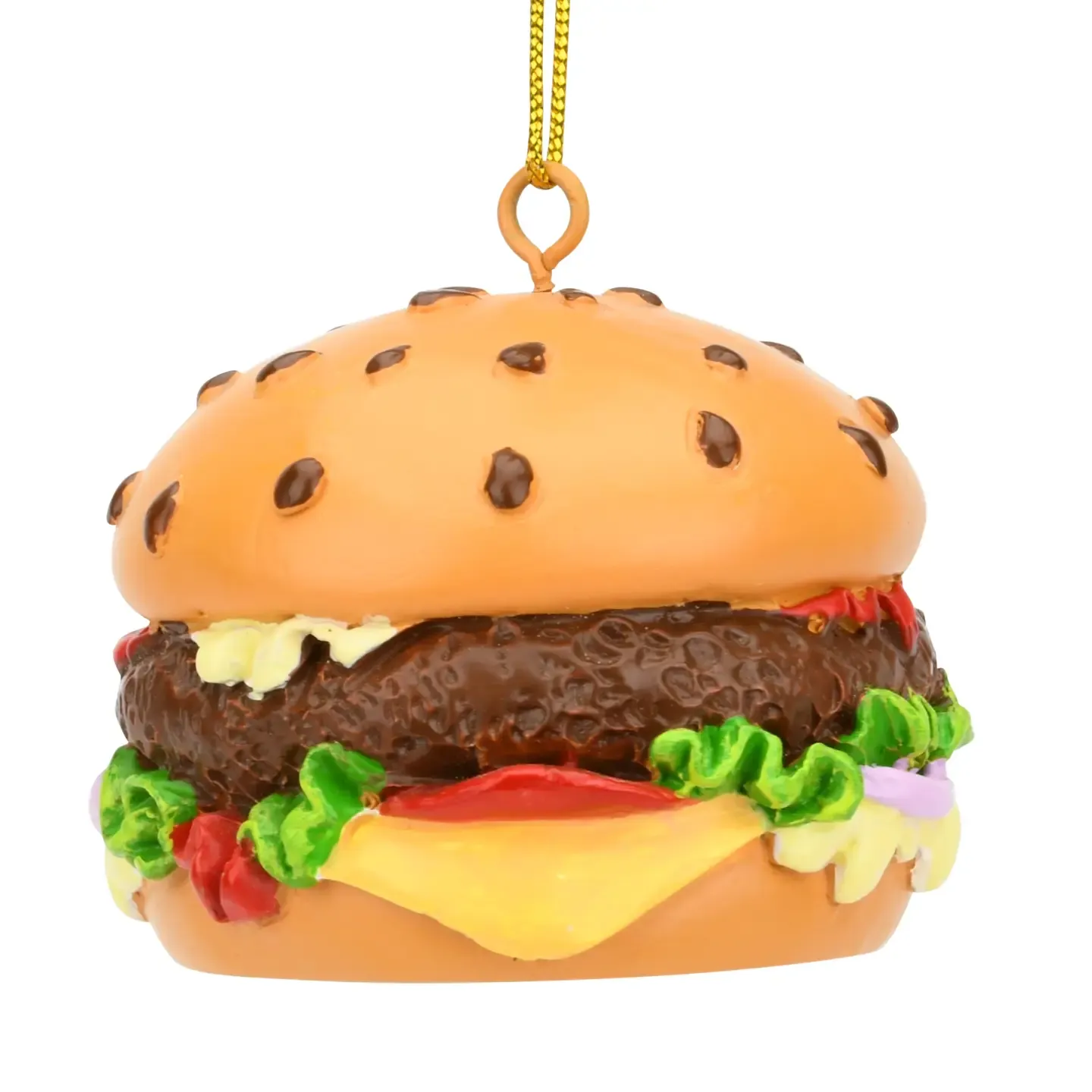 Hamburger Food Ornament Hamburger Food Ornament
