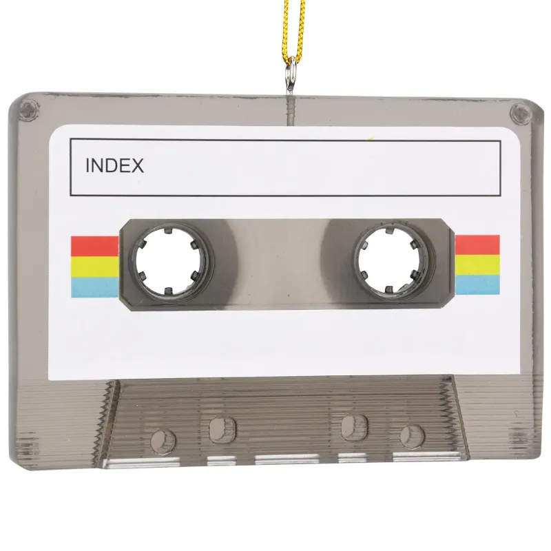 Cassette Tape Ornament 