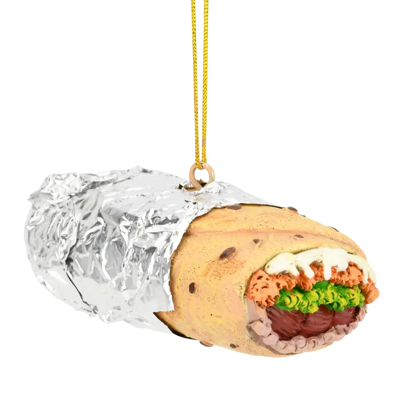 Burrito Wrapped Ornament  