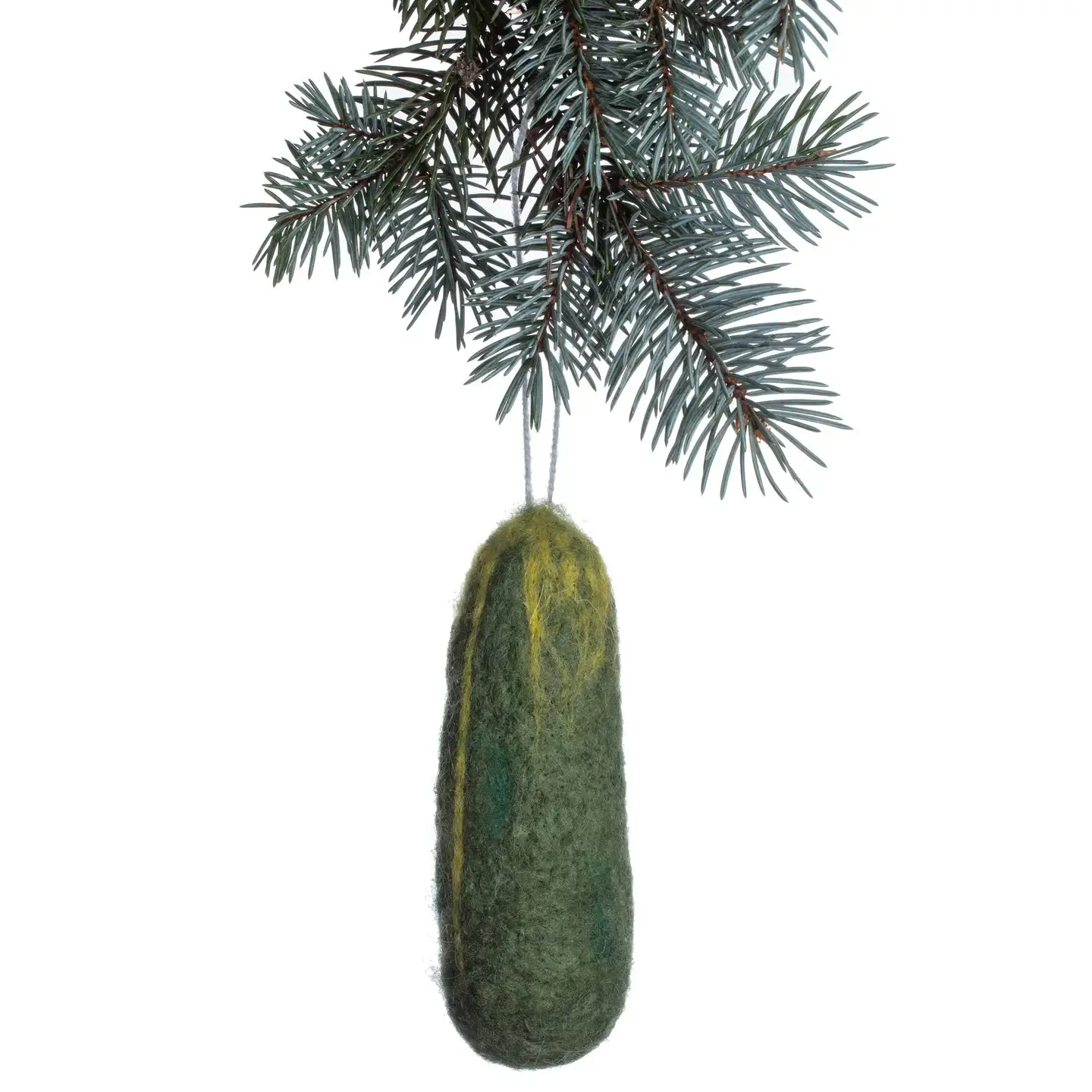 Pickle Felt Ornament 
