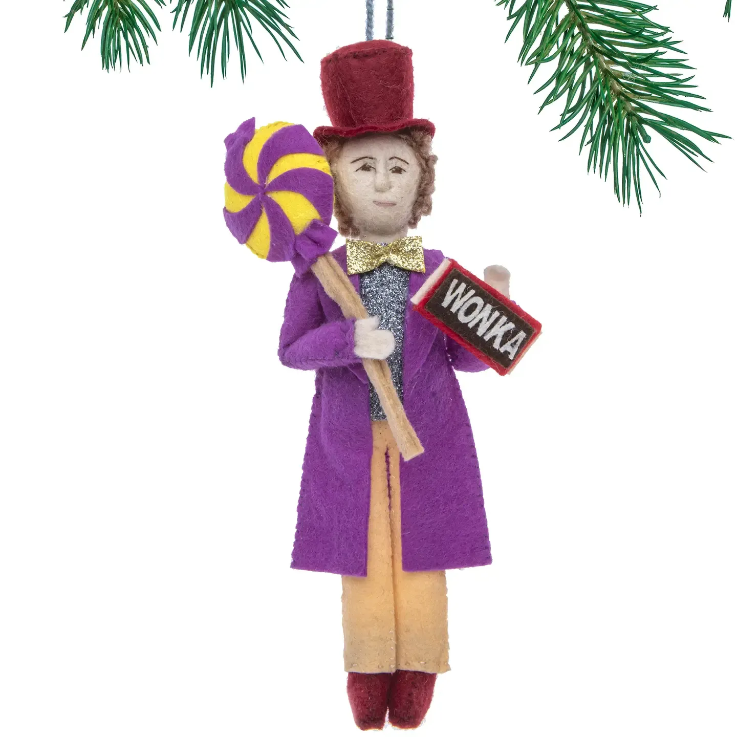 Willy Wonka Felt Ornament Willy Wonka Felt Ornament