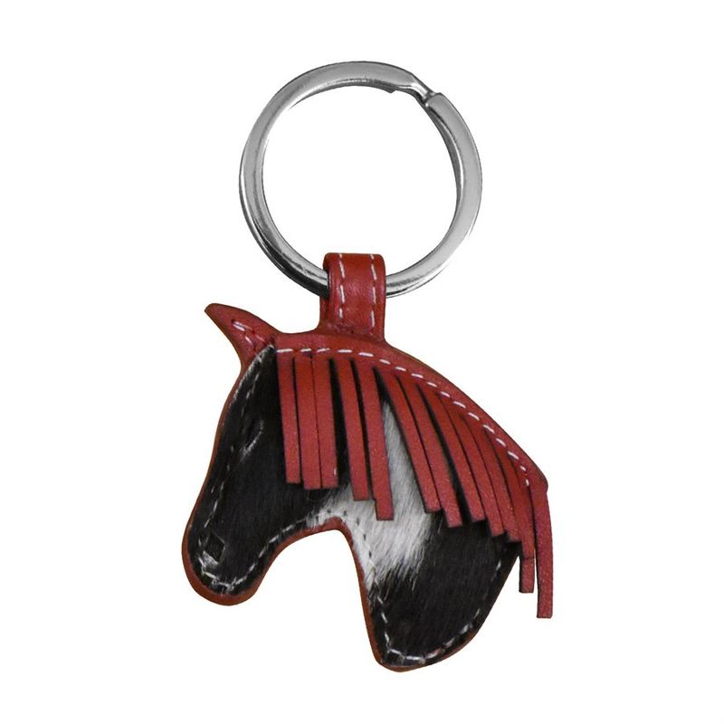 Horse Head Red Key fob