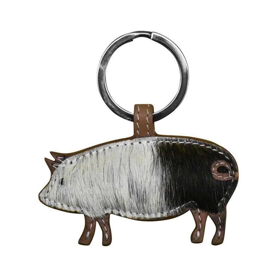 Pig Toffee Key Fob