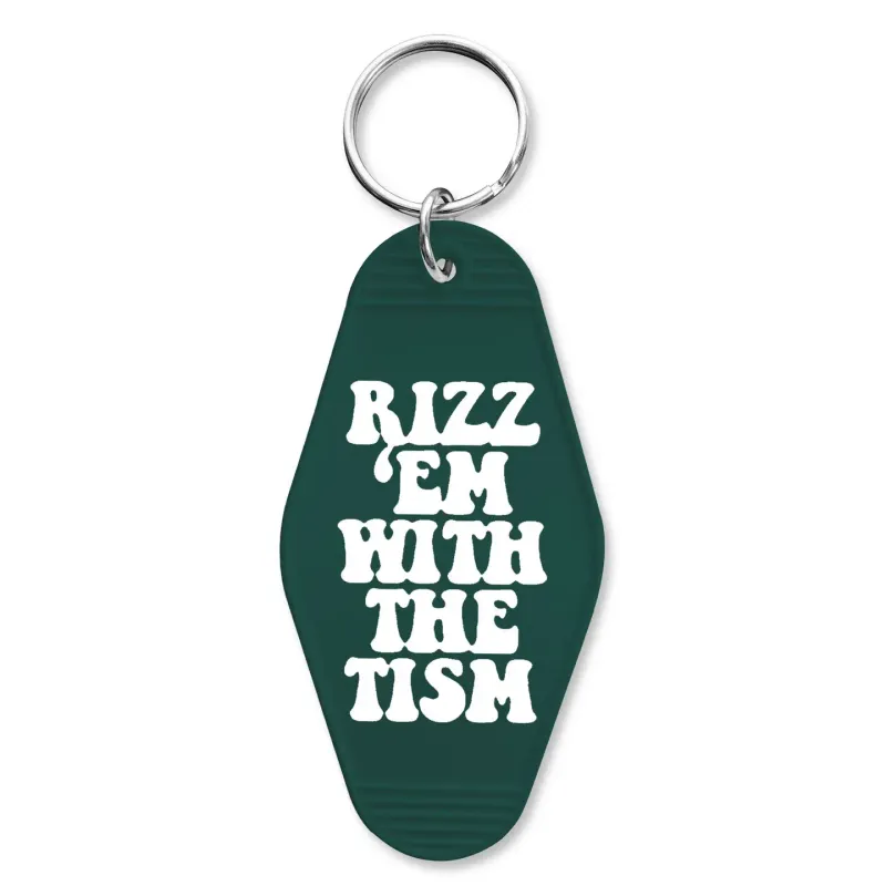Rizz "em Motel Keychain Rizz "em Motel Keychain