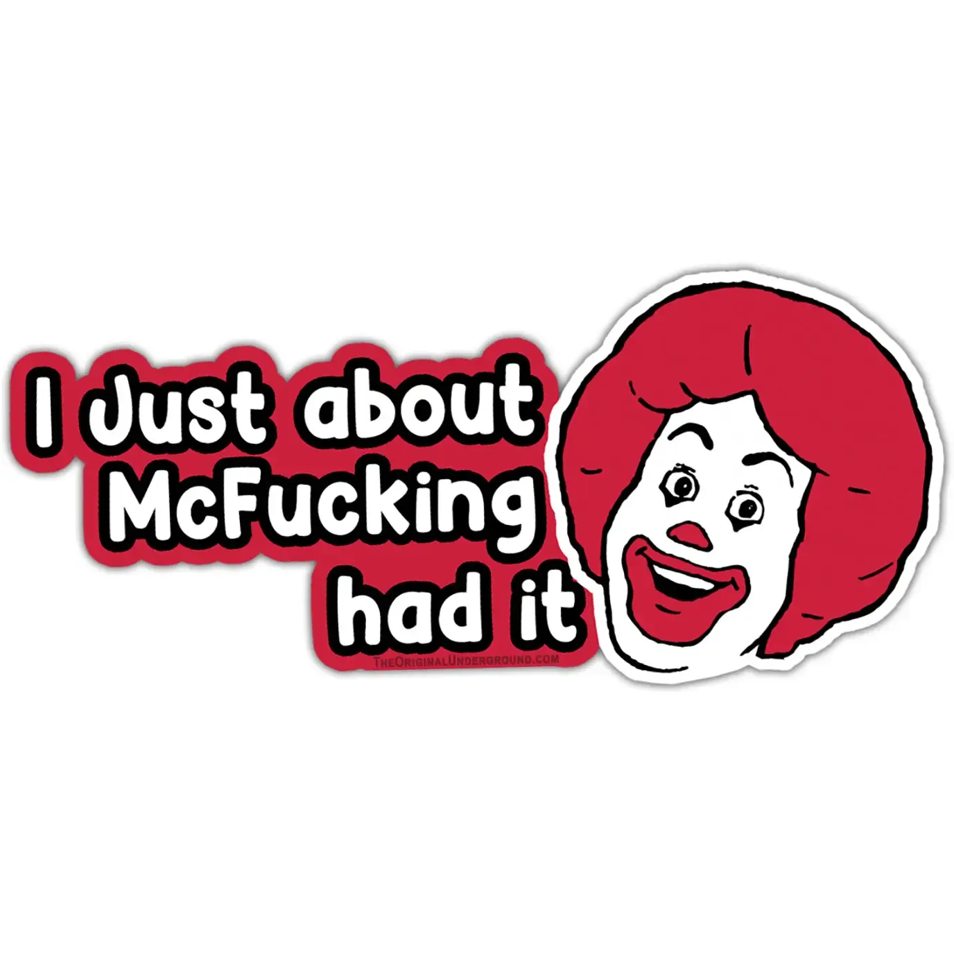 McF-ing Sticker