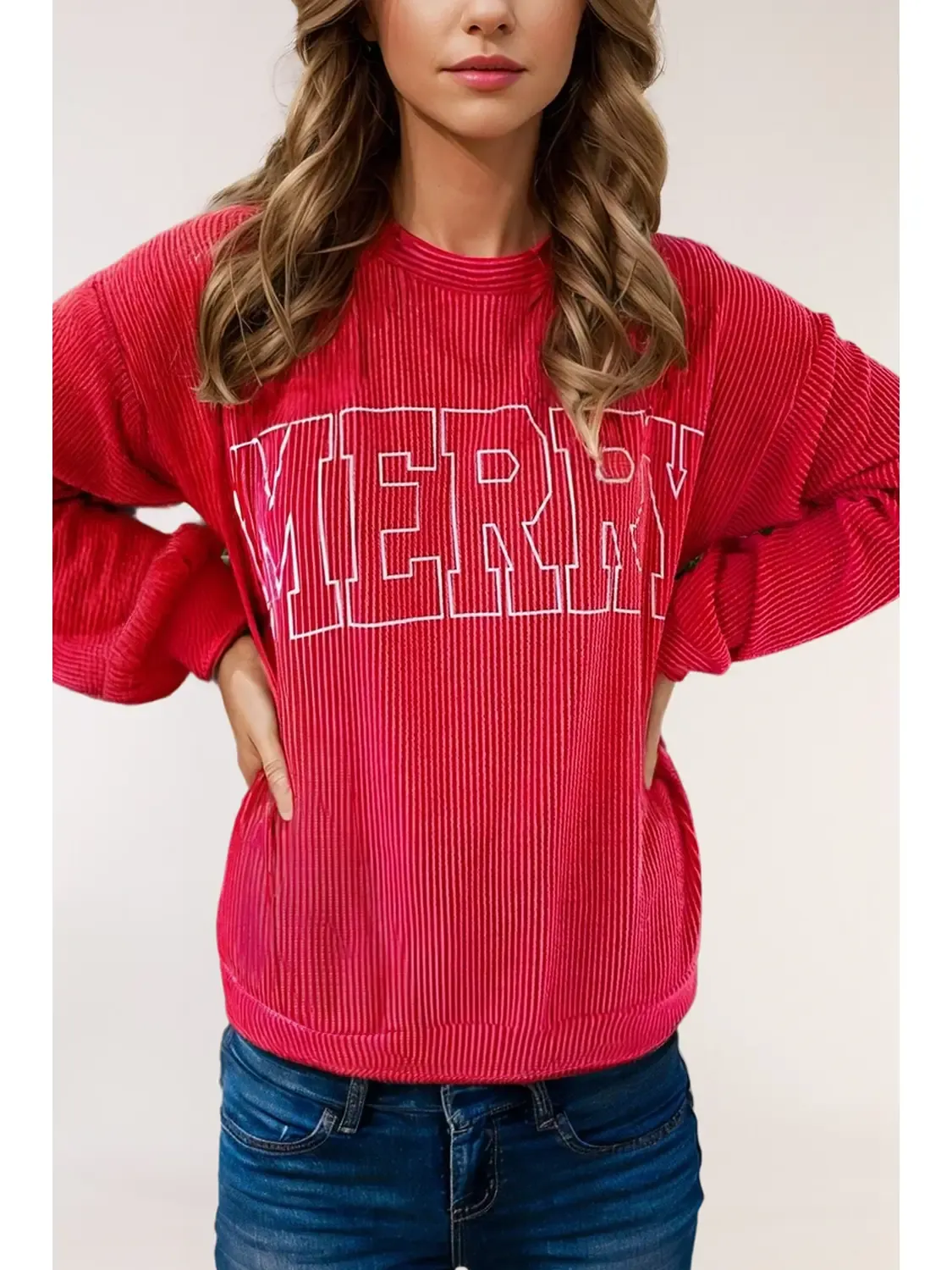 Merry Red Long Sleeve