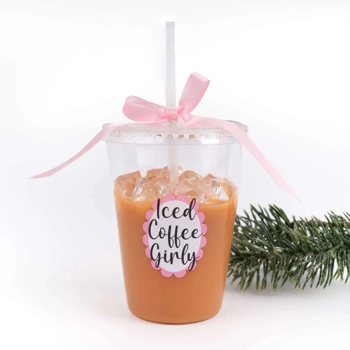 Iced Coffee Ornament