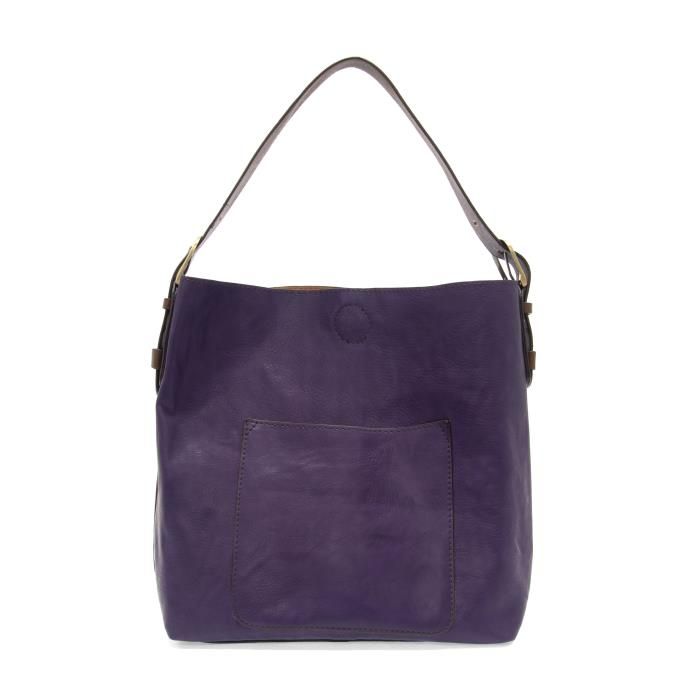 Joy Mystic Purple Hobo Brown Handle Bag
