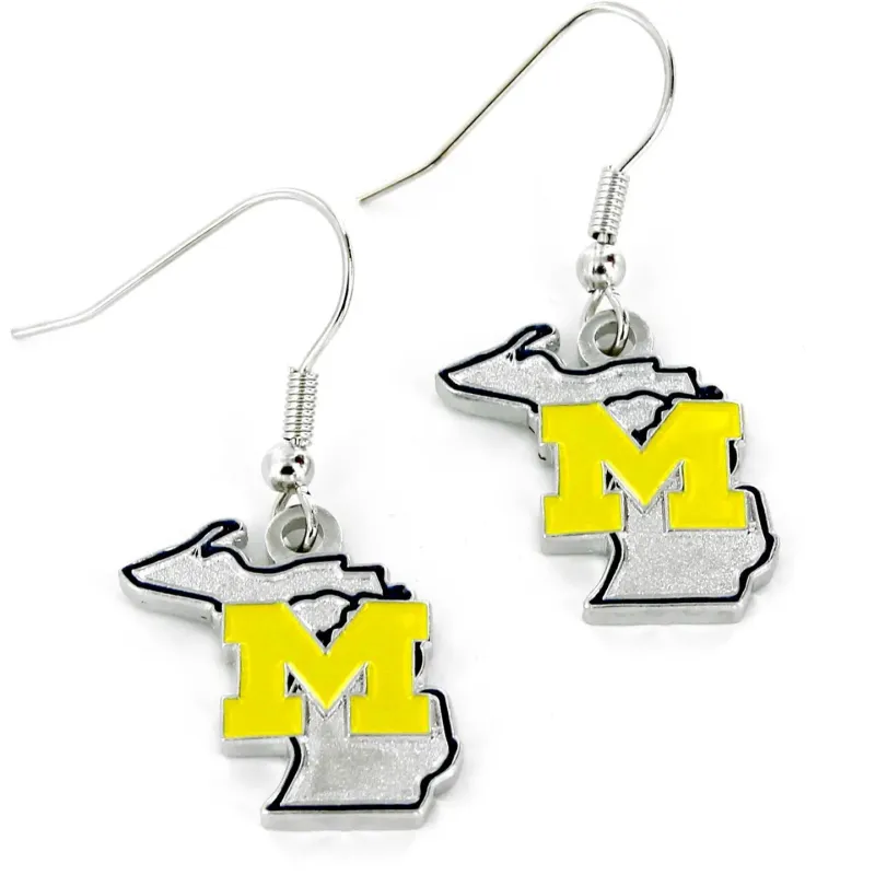 U of M logo Dangle Earrings U of M logo Dangle Earrings