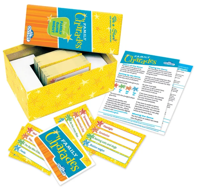 Retro Family Charades Retro Family Charades