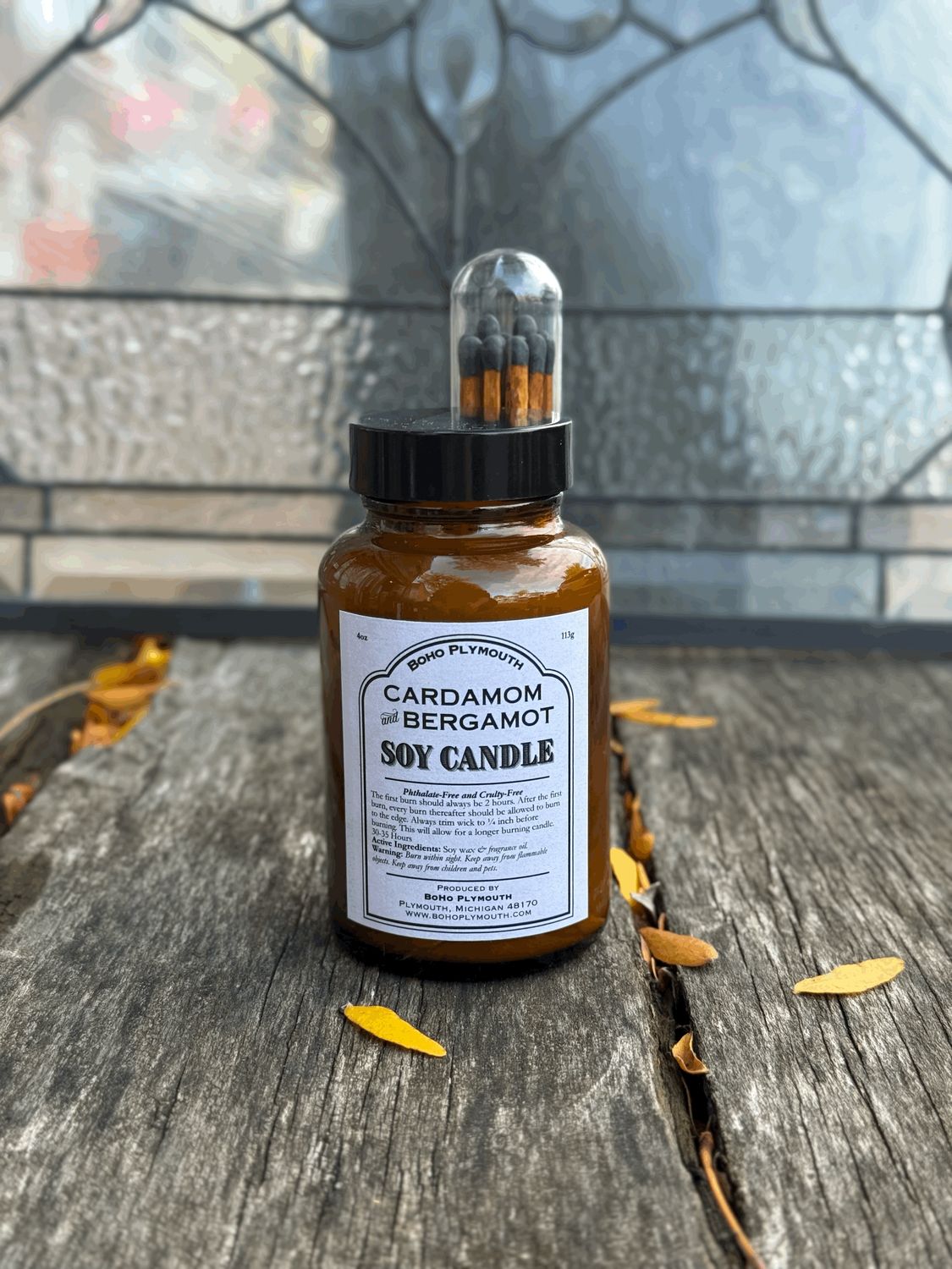 Cardamon &amp; Bergamot Candle 