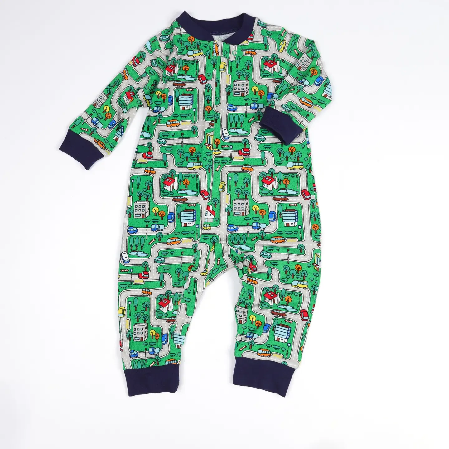 Roads Print Onesie