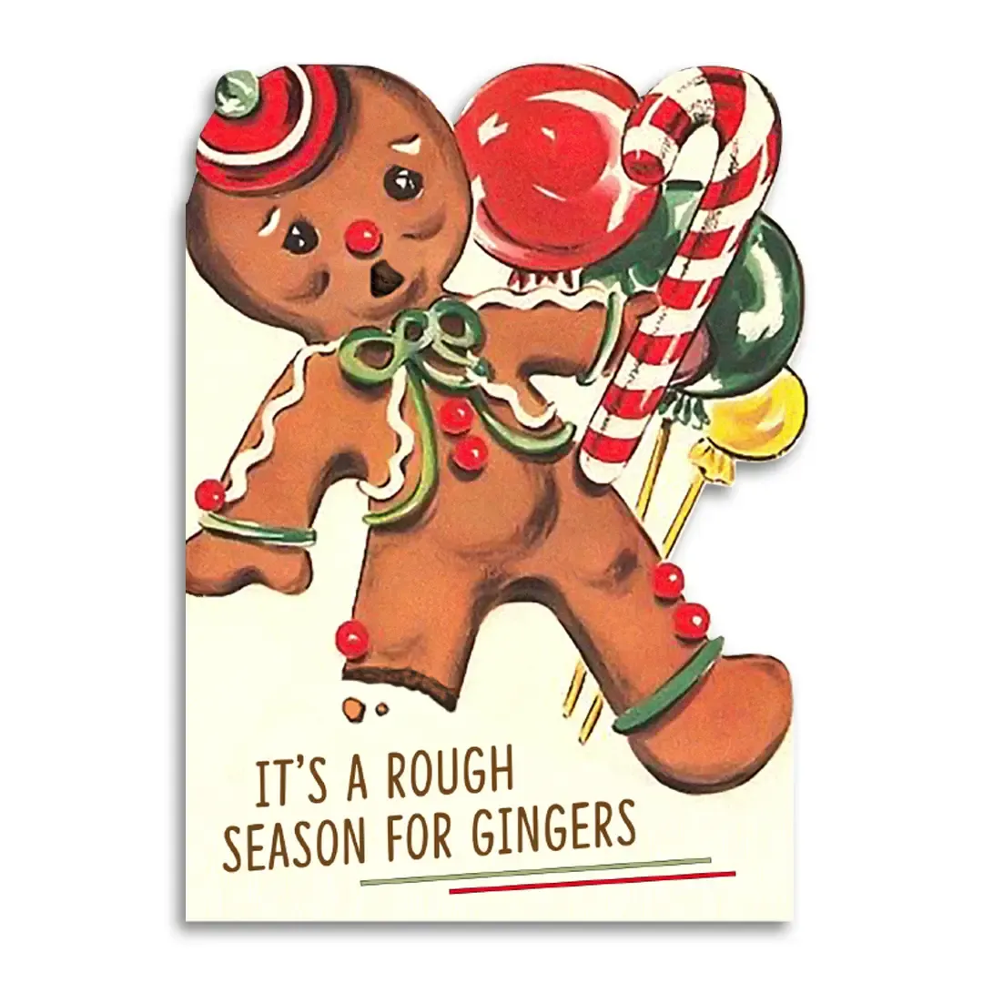 Rough Season for Gingers Card