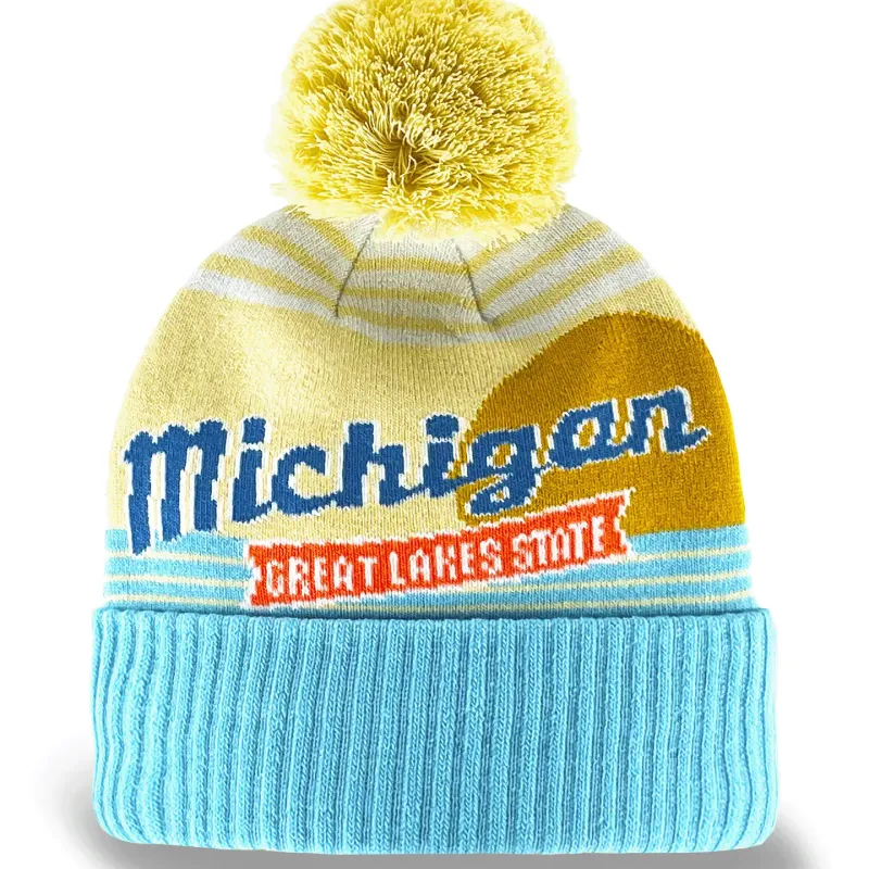 MI Beanie w/Pom Pom MI Beanie w/Pom Pom